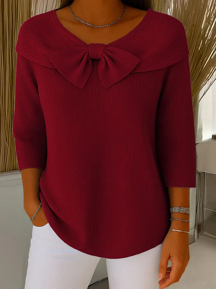 SERENE | SWEATER WITH  BOW