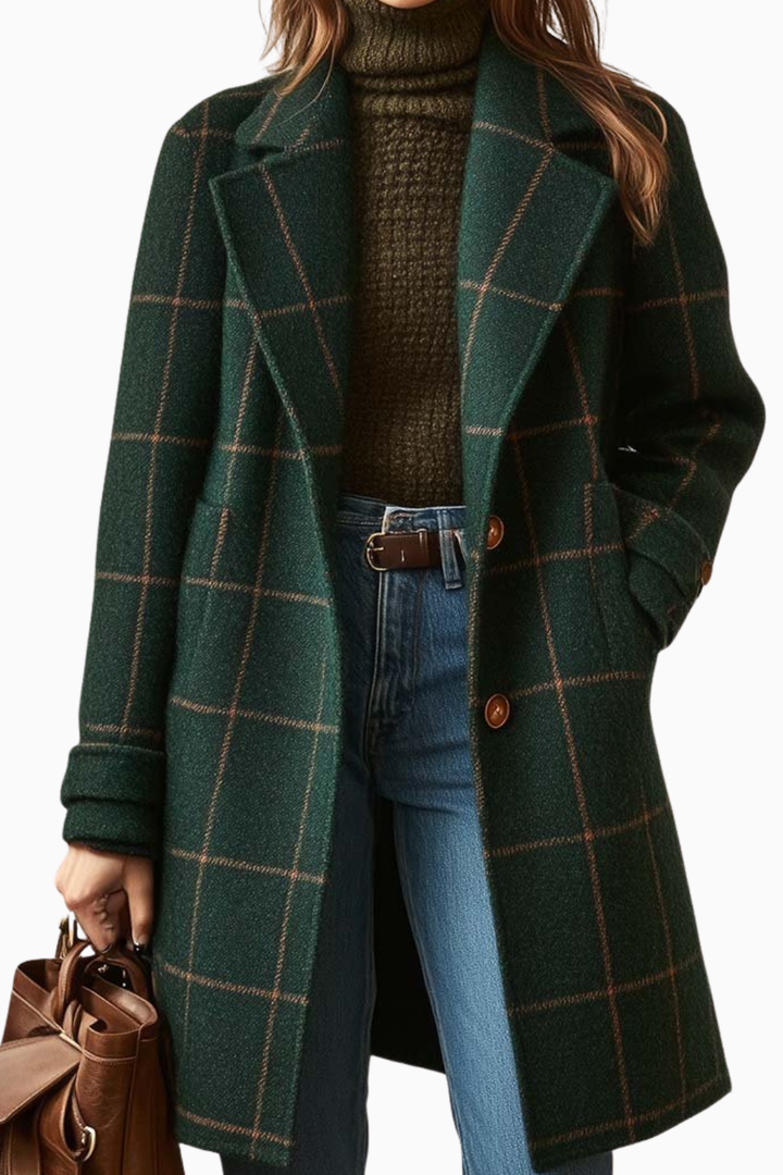 JADE | RETRO TWEED COAT