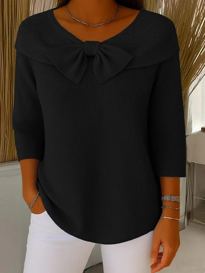 SERENE | SWEATER WITH  BOW