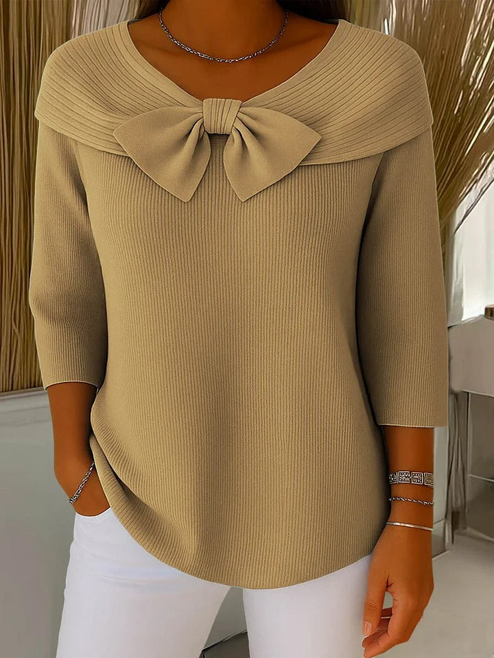 SERENE | SWEATER WITH  BOW