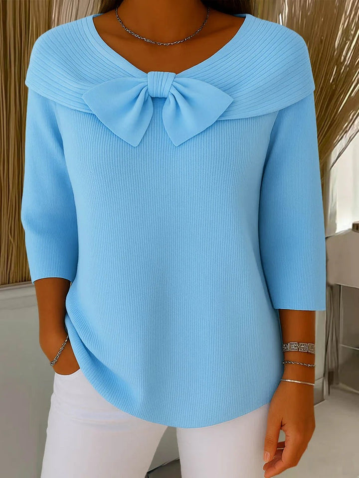 SERENE | SWEATER WITH  BOW