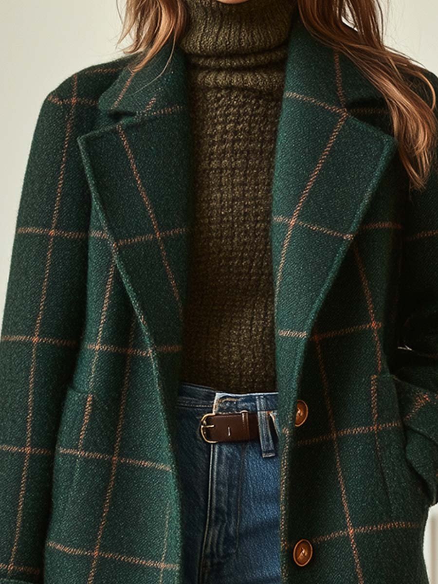 JADE | RETRO TWEED COAT