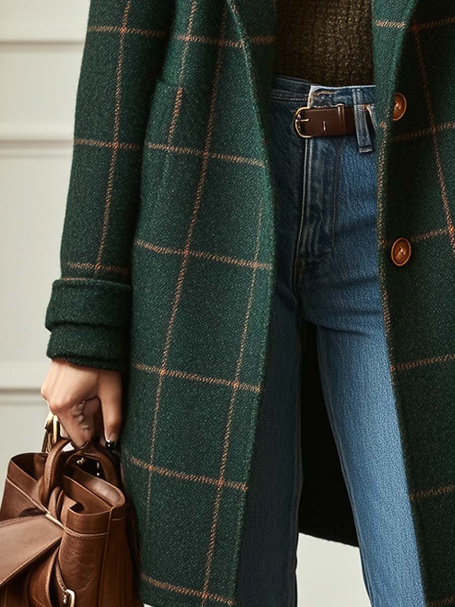 JADE | RETRO TWEED COAT